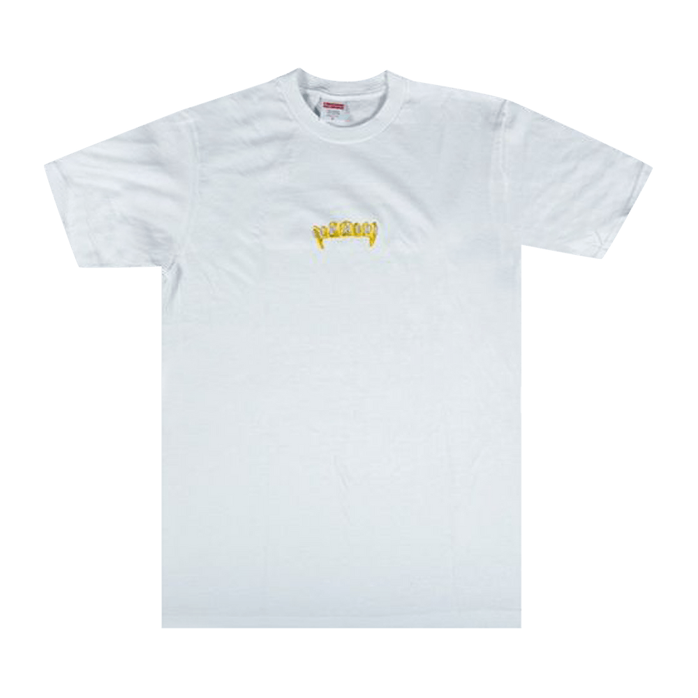 Supreme fronts tee white hotsell