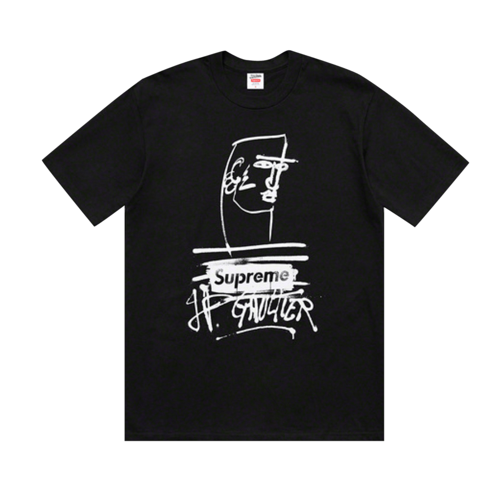 最新人気 Paul Jean x Supreme Buy Gaultier BLACK SS19T2 - 'Black' Tee スケートボード