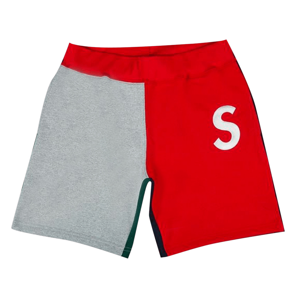 S logo colorblocked sweatshort best sale