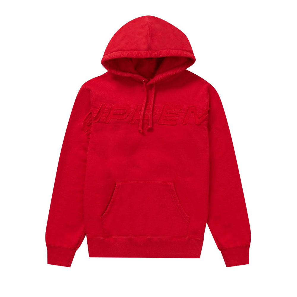 Size xl Supreme Set In Hooded Sweatshirt Red