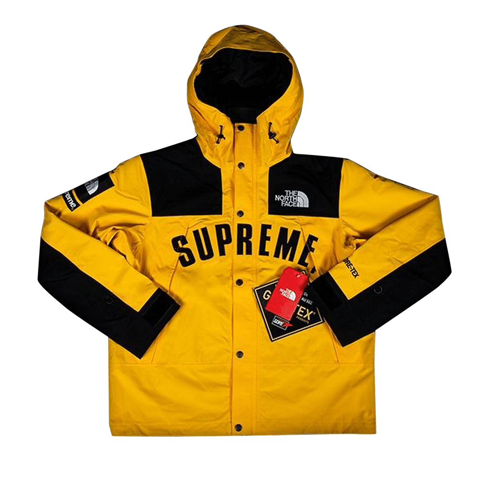 Buy Supreme x The North Face Arc Logo Mountain Parka 'Yellow 