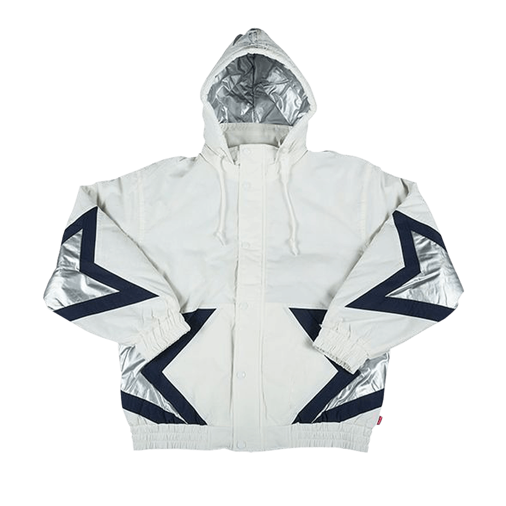 Buy Supreme Stars Puffy Jacket 'White' - SS19J78 WHITE | GOAT
