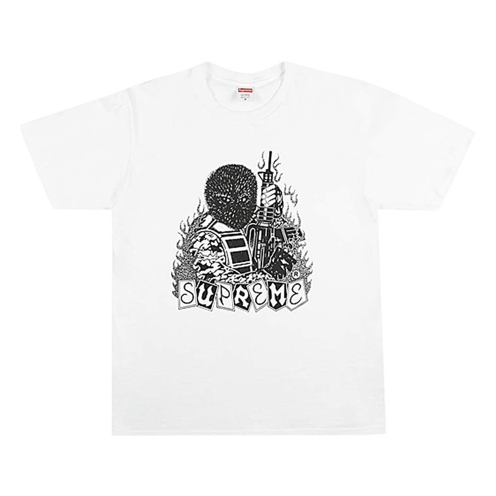 グランドセール Buy GOAT | WHITE FW19T44 - 'White' Tee Mercenary Supreme トップス