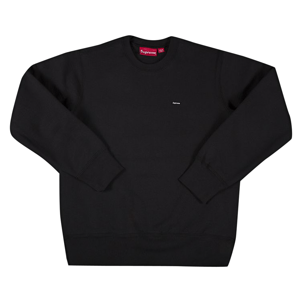 Buy Supreme Small Box Crewneck 'Black' - FW19SW56 BLACK | GOAT