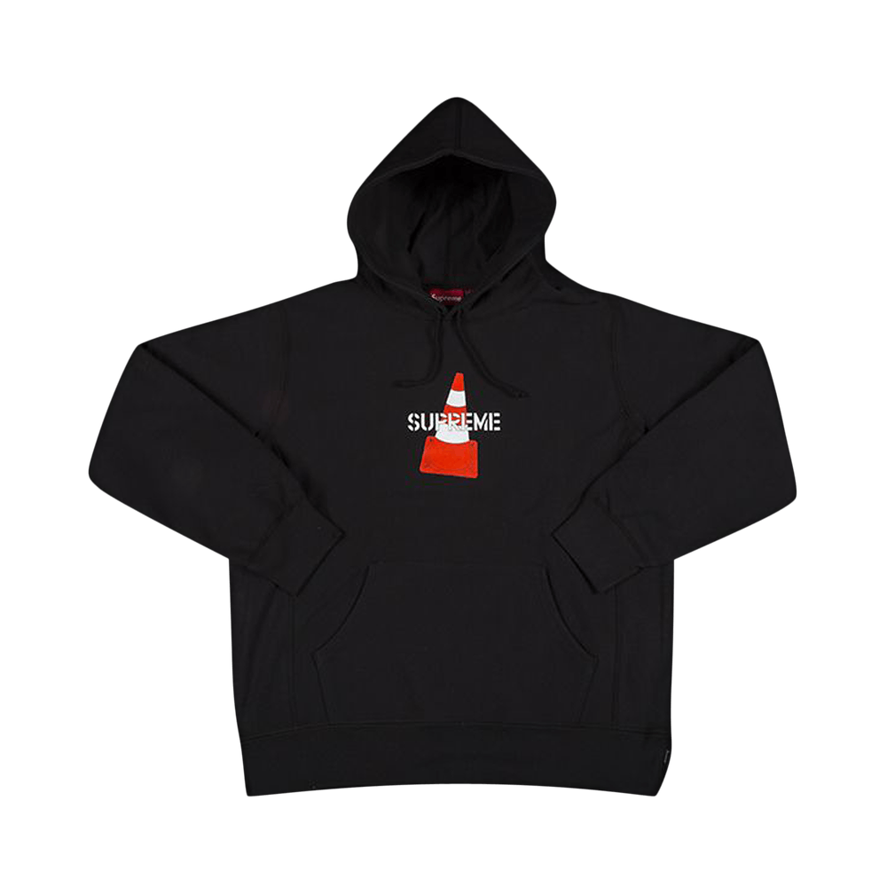 Supreme Cone Hooded Sweatshirt 'Black' | GOAT
