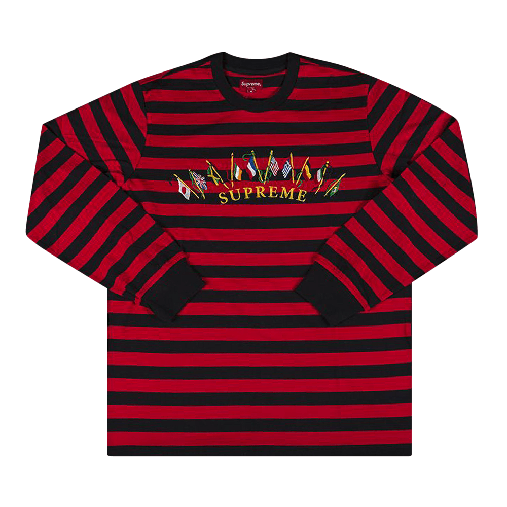 Supreme flags long sleeve best sale