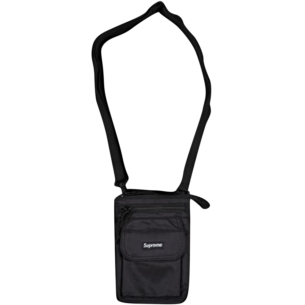 Supreme Checkered Damier Shoulder Waist Bag Black FW11 SS11 2011 Cordura