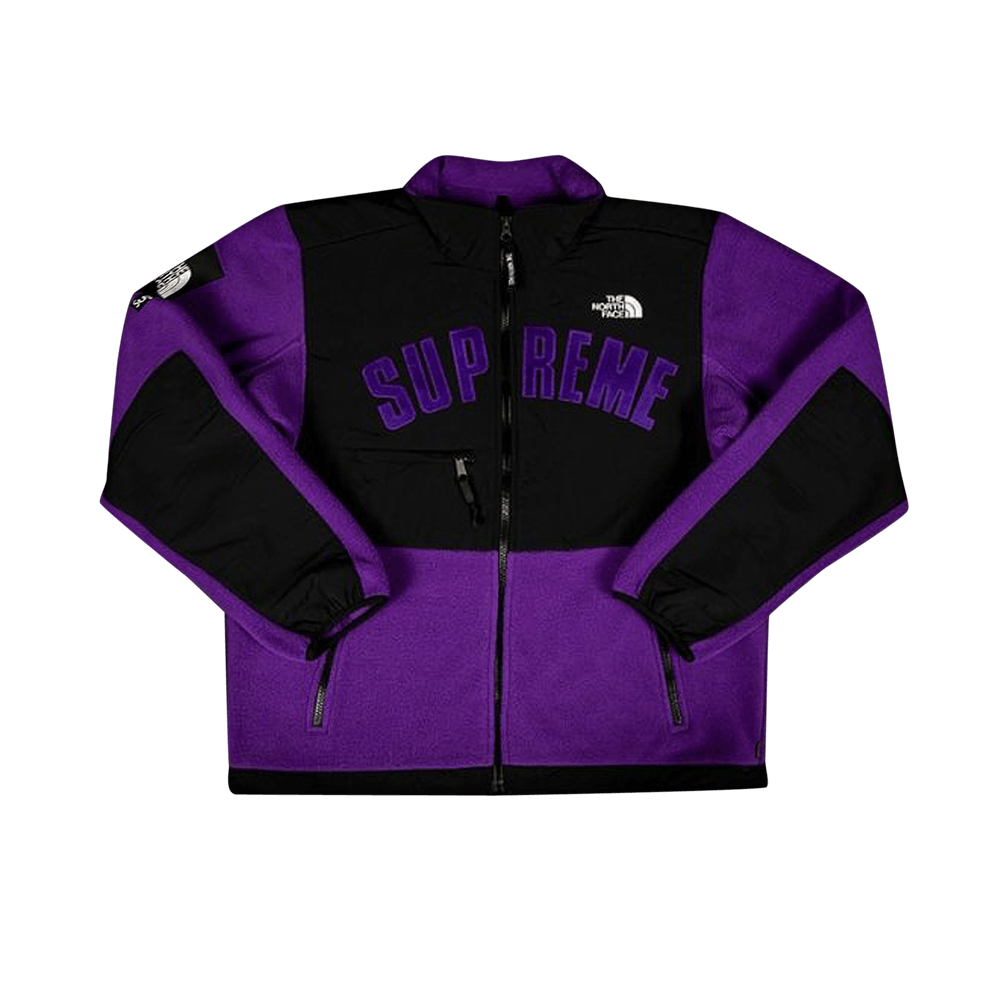 Supreme x The North Face Arc Logo Denali Fleece Jacket 'Purple'