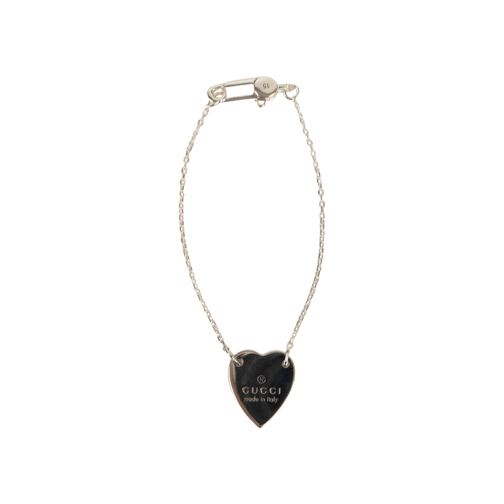 Buy Gucci Gucci Trademark Heart Bracelet 'Silver' - 223513