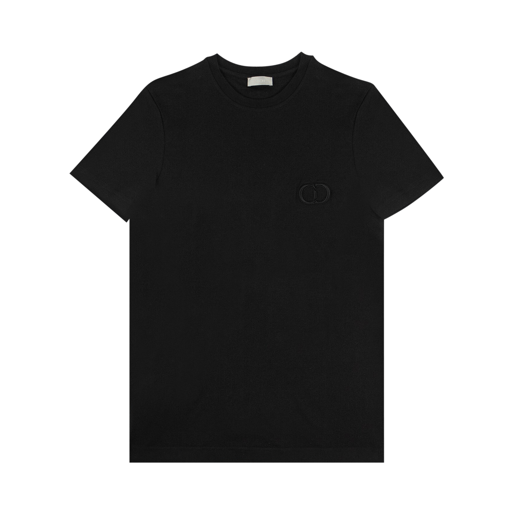 Buy Dior CD Icon Logo T-Shirt 'Black' - 013J600A0589 C989 | GOAT
