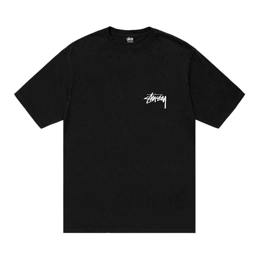 ★【STUSSY】★CROWN WREATH PIGMENT DYED TE.E★BLACK★ Stussy Crown Wreath Pigment Dyed Tee 'Black' – YankeeKicks