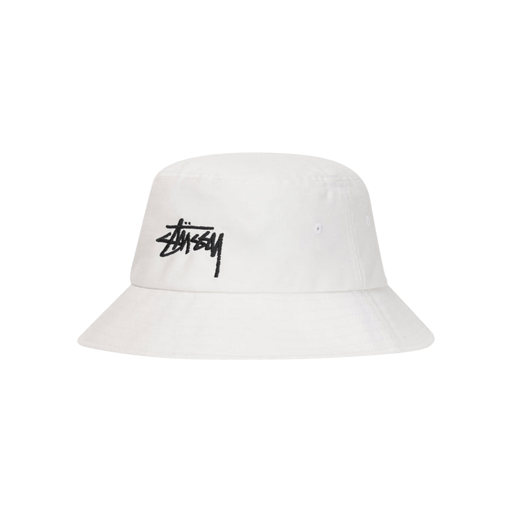 ★送料・関税込★STUSSY★BIG STOCK BUCKET HAT★WHITE Buy Stussy Big Stock Bucket Hat 'White' - 1321132 WHIT | GOAT