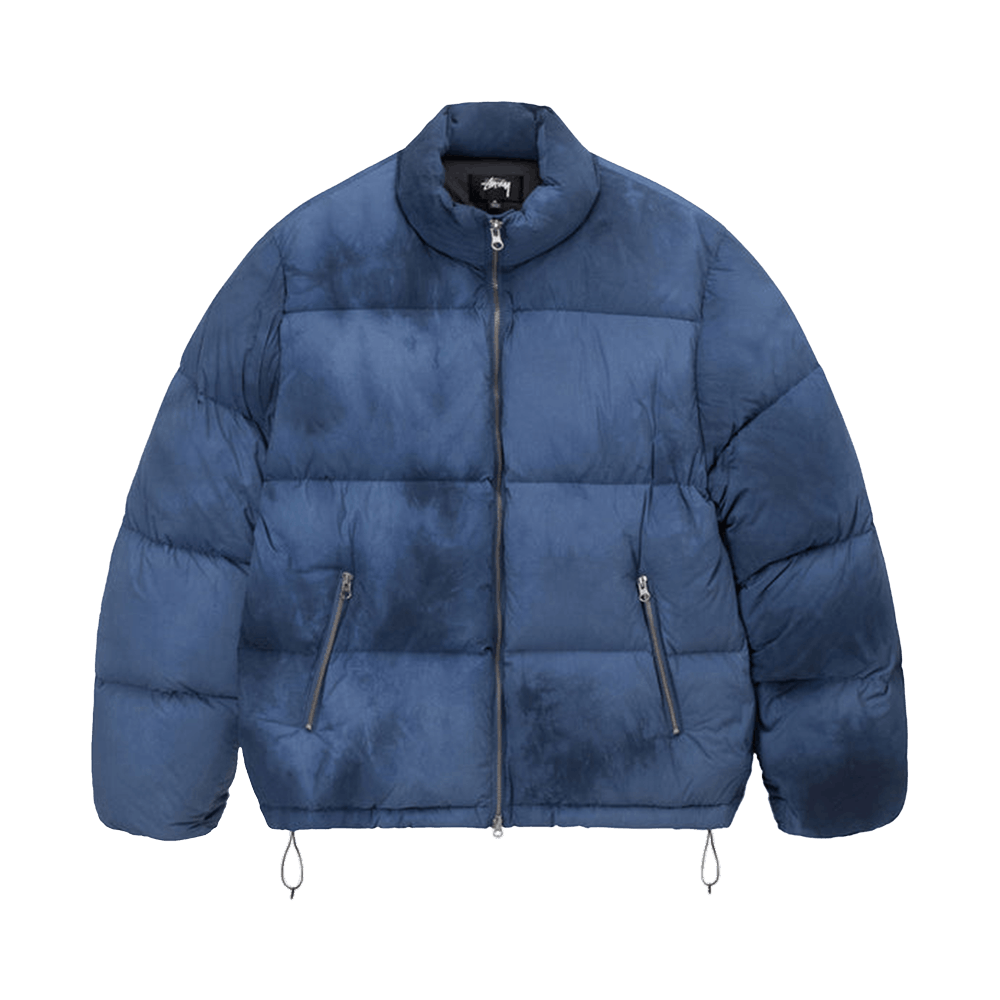 Buy Stussy Recycled Nylon Down Puffer 'Washed Navy' - 115673 