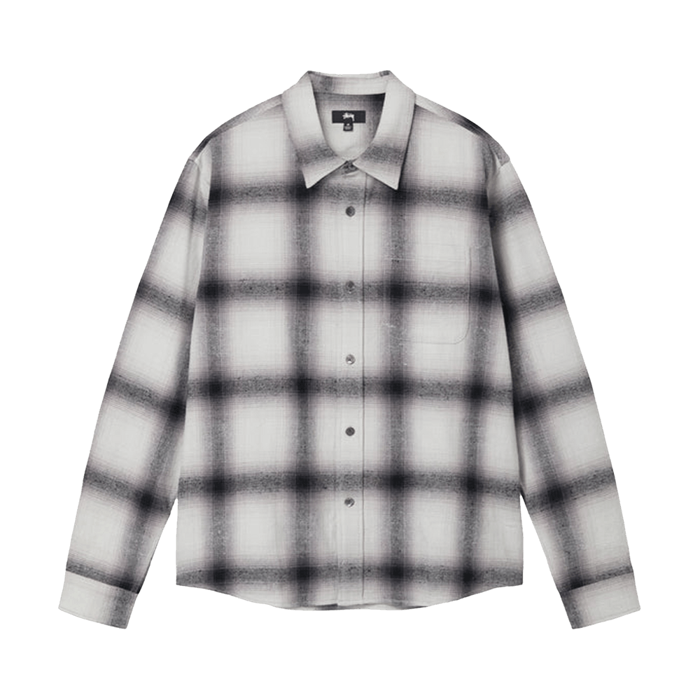 トップス Stussy Hellshire Plaid Shirt Buy Stussy Hellshire Plaid Shirt 'Grey' - 1110261 GREY | GOAT