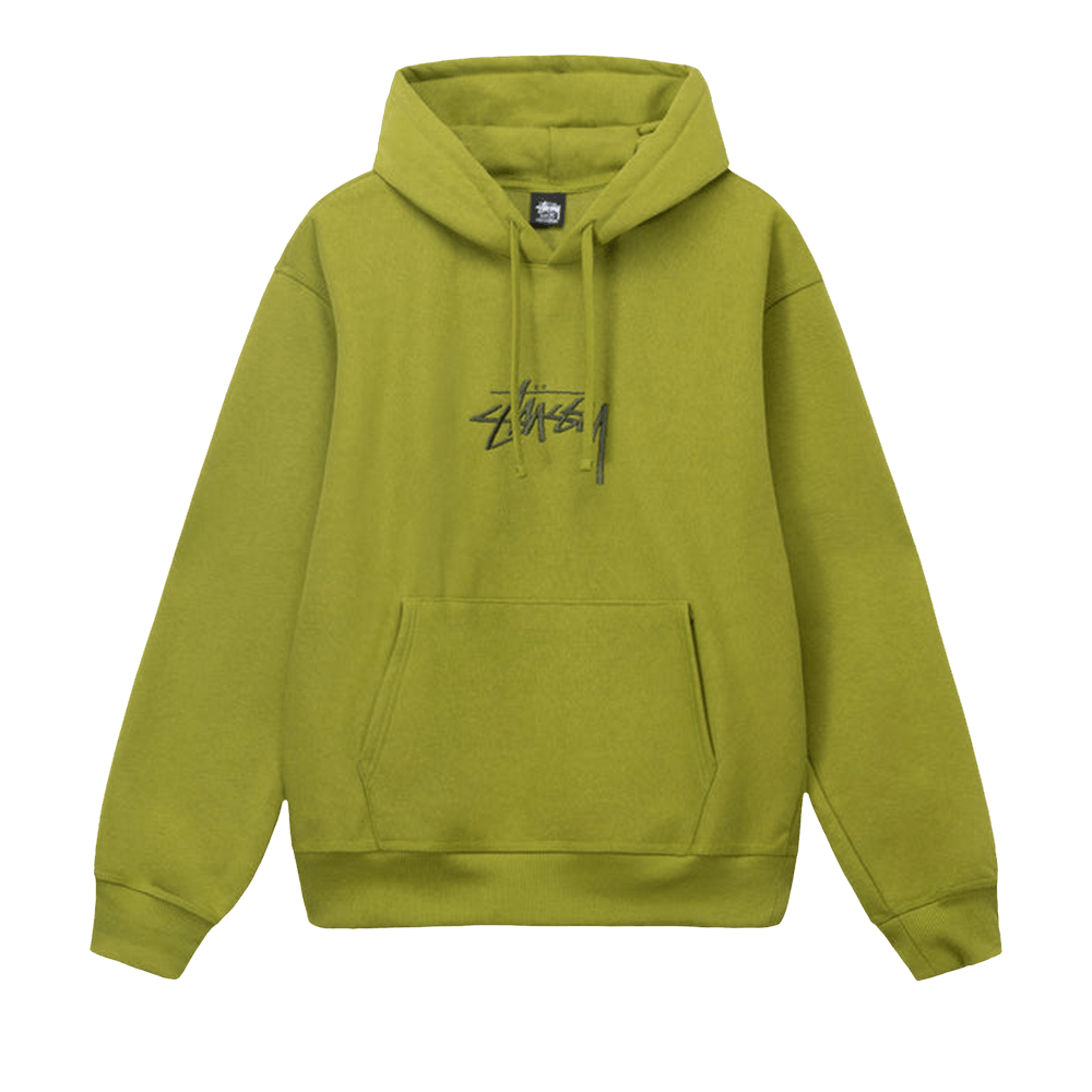 Buy Stussy Stock Logo Appliqu Hoodie Moss 118475 MOSS GOAT