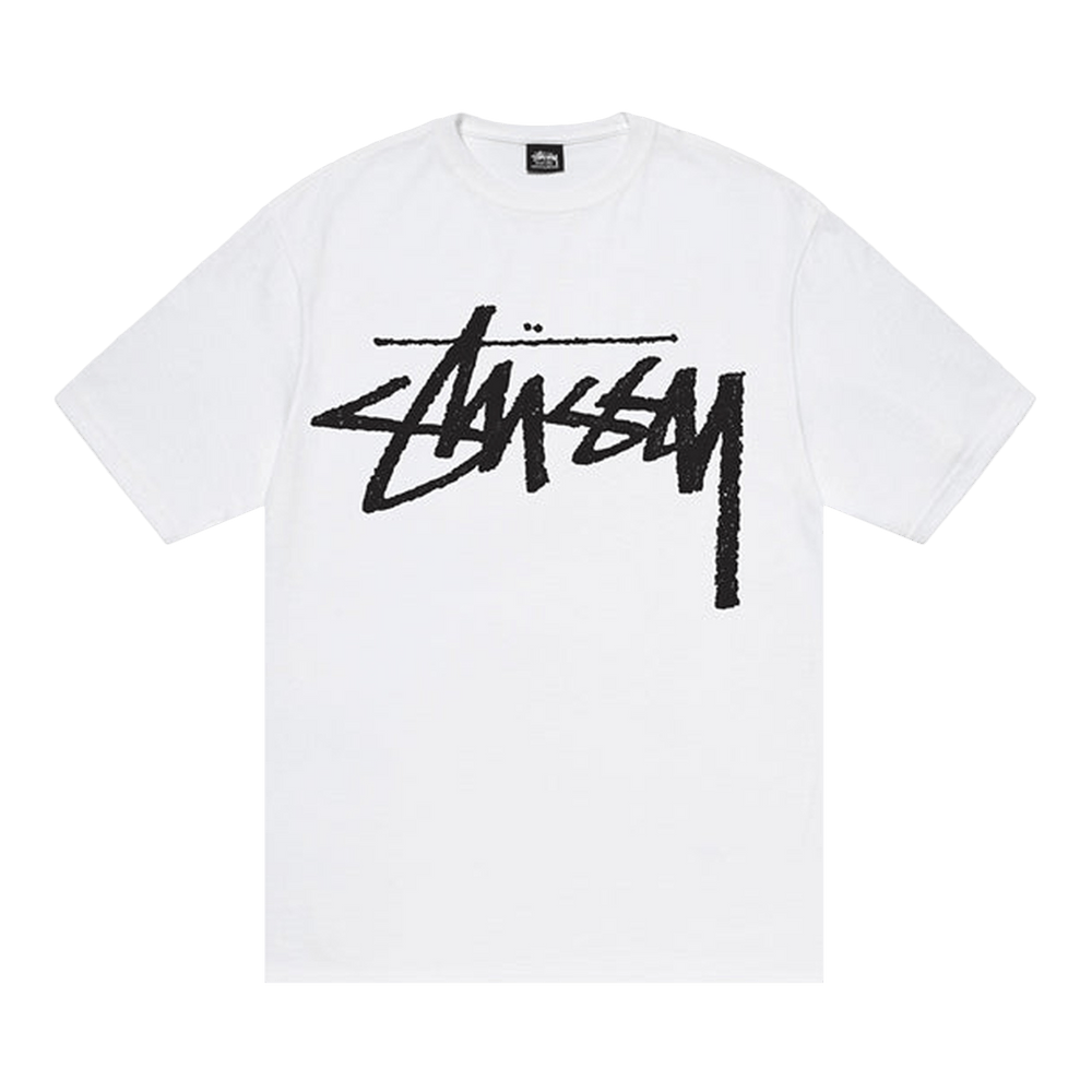 Buy Stussy Big Stock Tee 'White' - 1904843 WHIT | GOAT