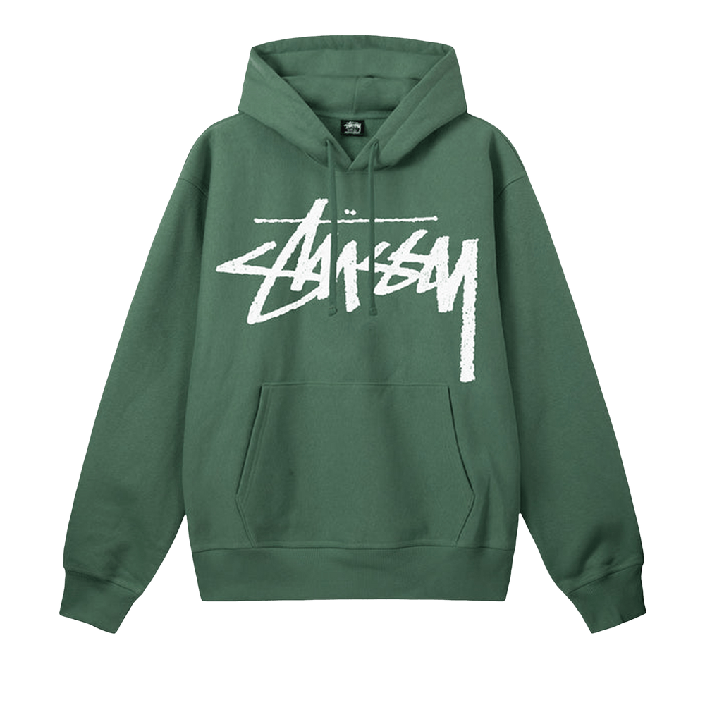 Buy Stussy Big Stock Hoodie Green 1924843 GREE GOAT