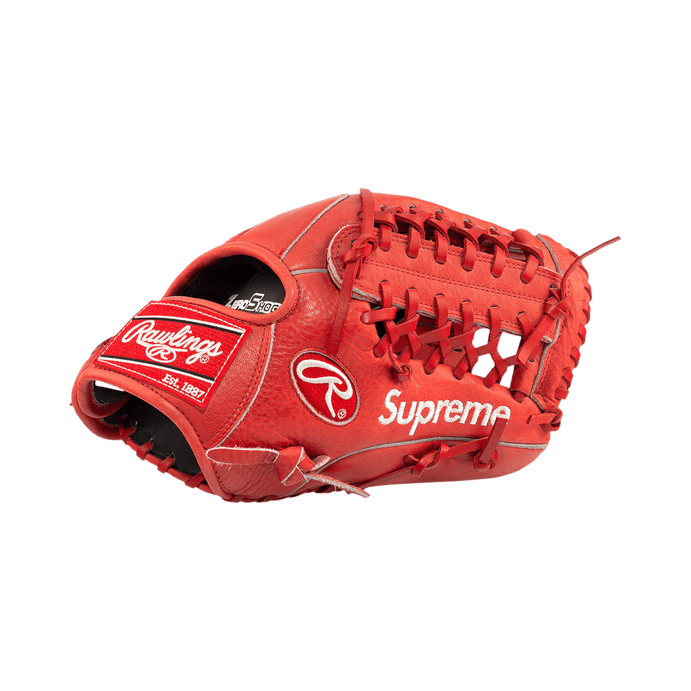 Buy Supreme x Rawlings Baseball Glove In Red - 0052 1SS120607RBG 