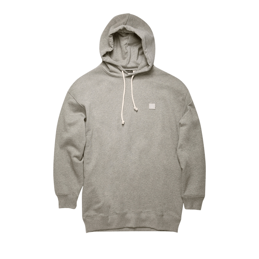Buy Acne Studios Oversized Hooded Sweatshirt Light Grey Melange CI0009 GOAT LIGH GOAT