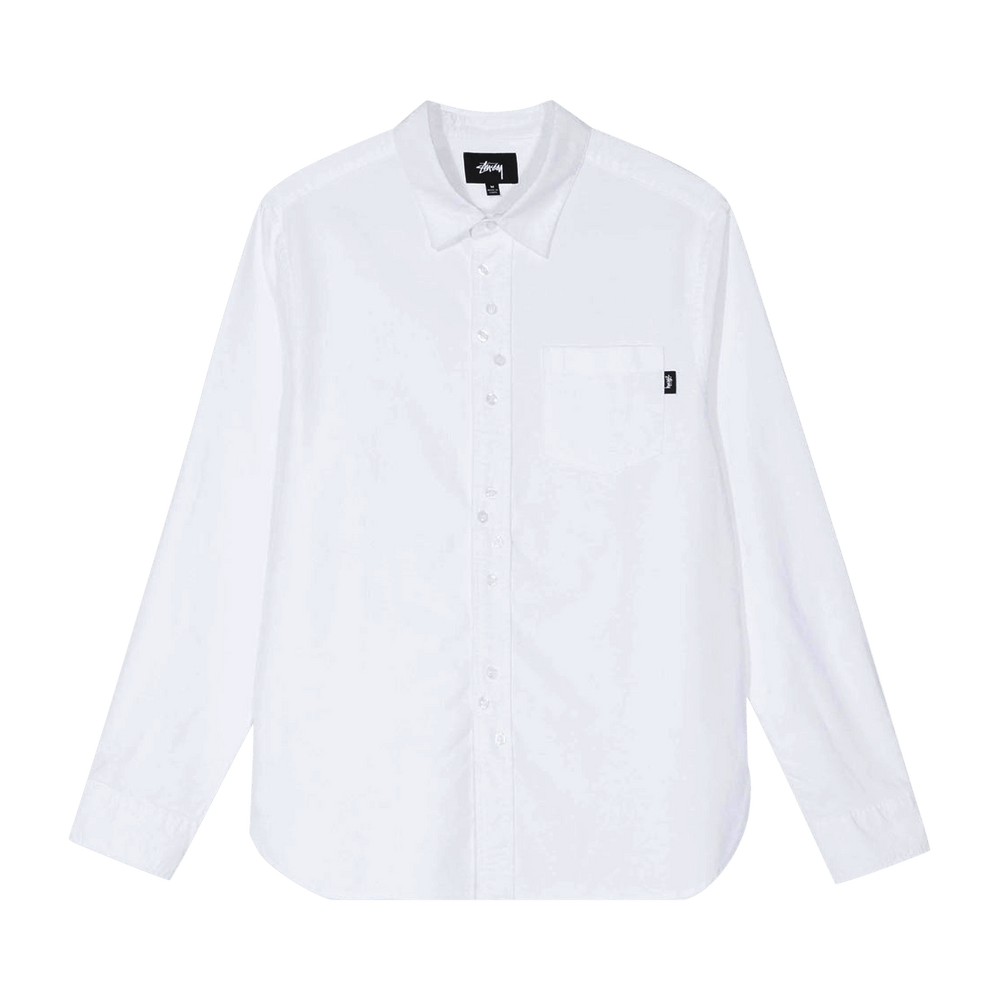 トップス 00s Stussy white buttondown oxford shirt Oxford Shirt – White | Tops & Shirts | Stüssy