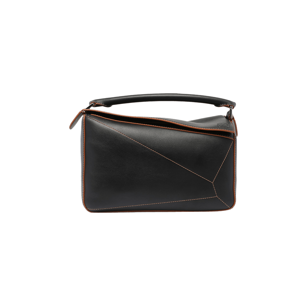 Buy Loewe Puzzle Soft Bag 'Black' - 326 77AC41 1100 | GOAT