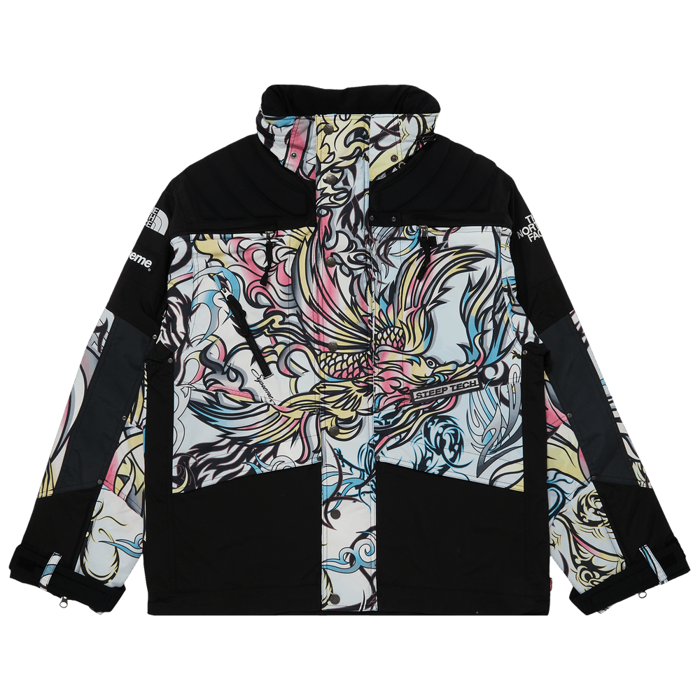 Buy Supreme x The North Face Steep Tech Apogee Jacket 'Multicolor Dragon' -  FW22J5 MULTICOLOR DRAGON | GOAT