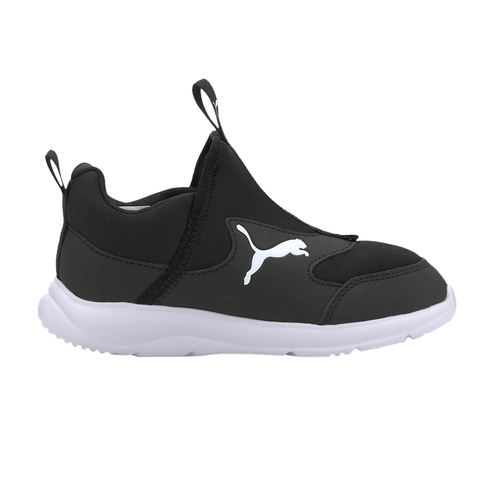 その他 335y8 Buy Fun Racer Slip-On Little Kid 'Black White' - 193668 04