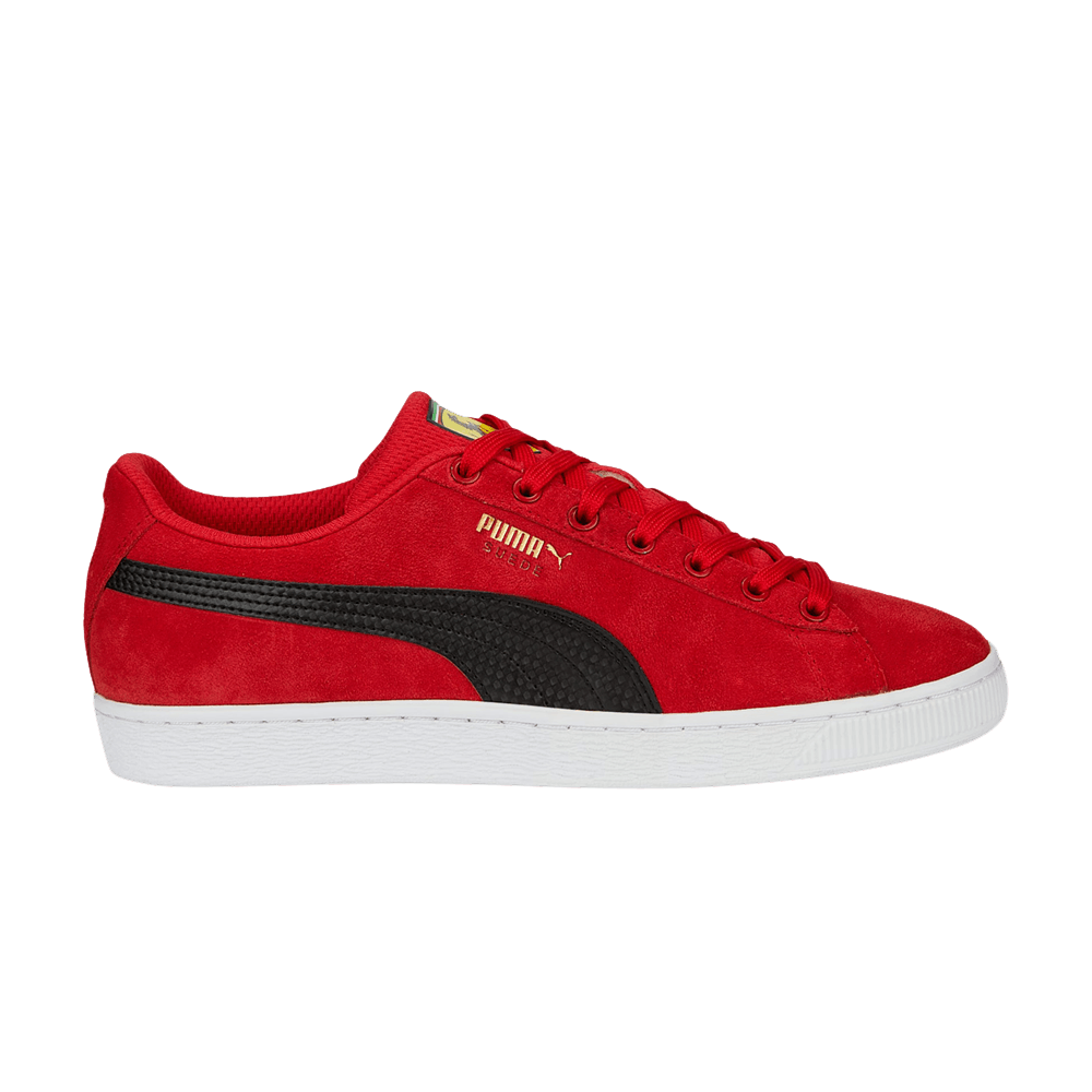 Buy Scuderia Ferrari x Suede Shield Rosso Corsa 307052 04 GOAT AU