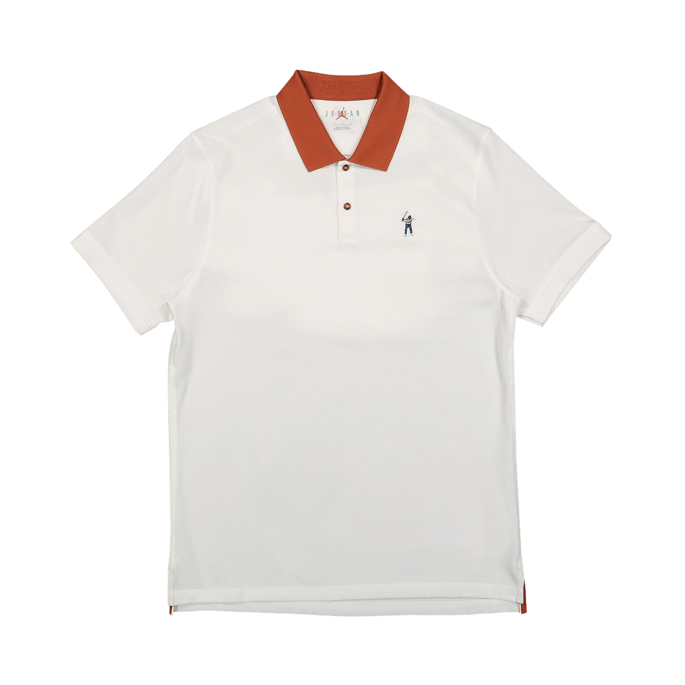 Buy Air Jordan x Eastside Golf EG Polo 'White/Burnt Sunrise