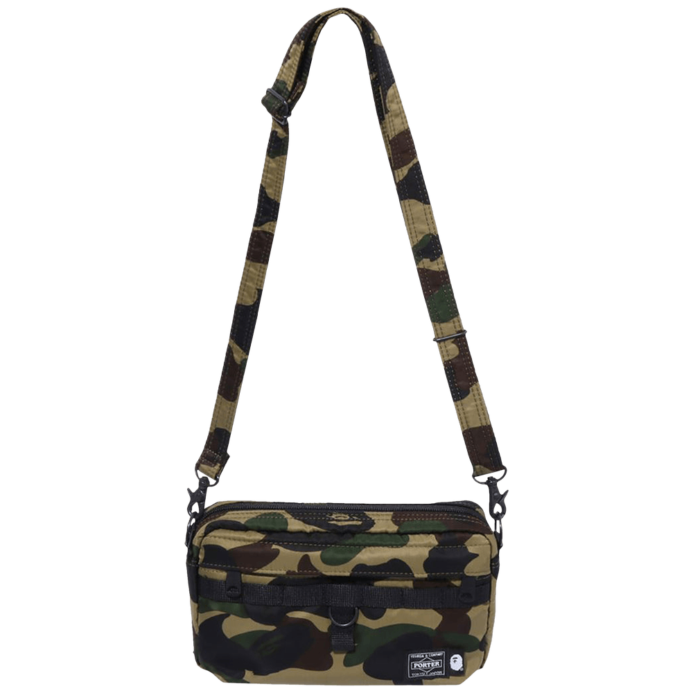 Buy BAPE x Porter 1st Camo Shoulder Bag 'Green' - 1I33 189 929