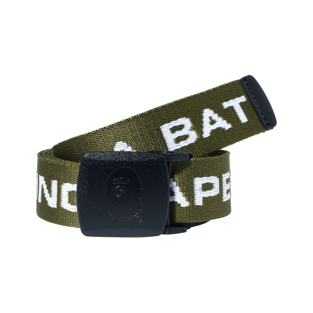 Buy BAPE GI Belt Olive Drab 1I30 188 041 OLIVE DRAB GOAT UK