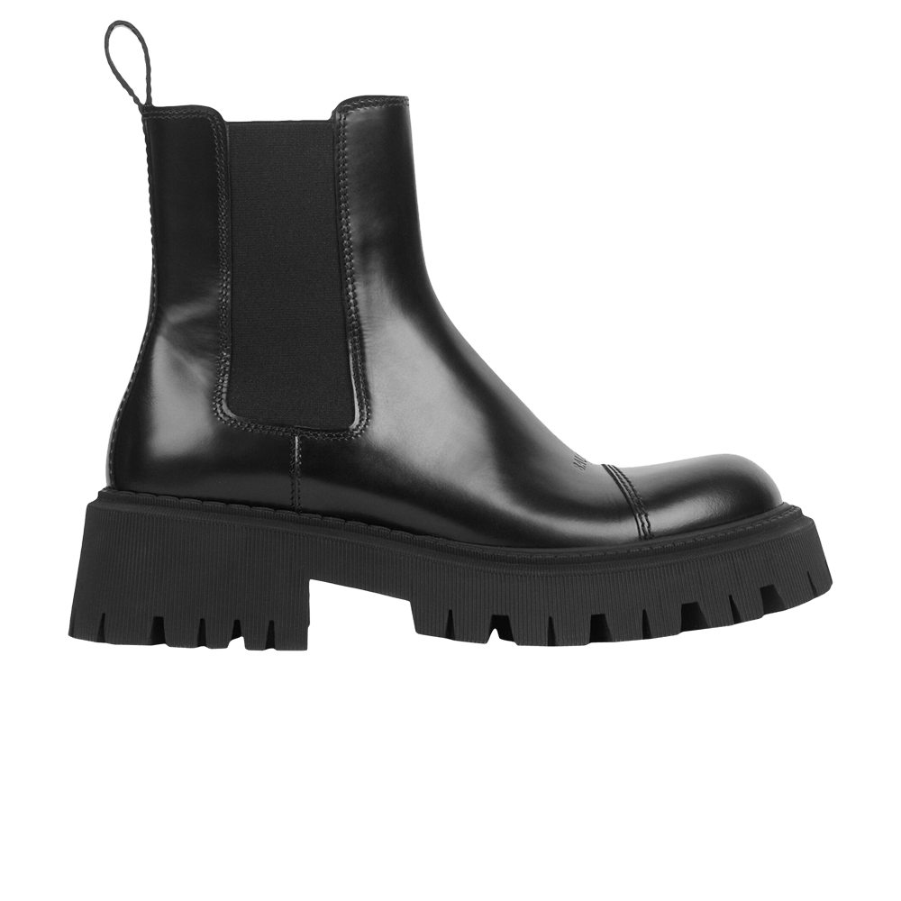 Balenciaga Tractor 20mm Boot Black