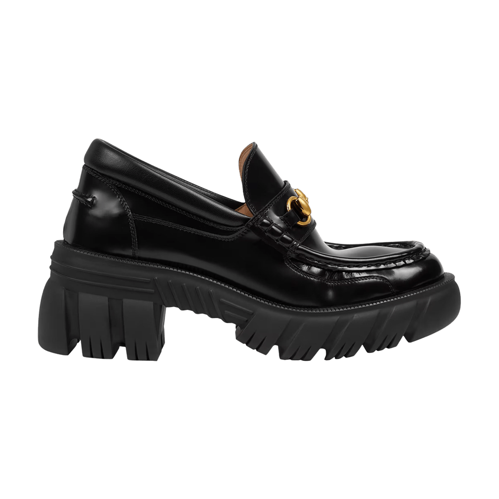 Buy Gucci Wmns Horsebit Lug Sole Loafer Black 656869 DKSD0 1000 GOAT CA