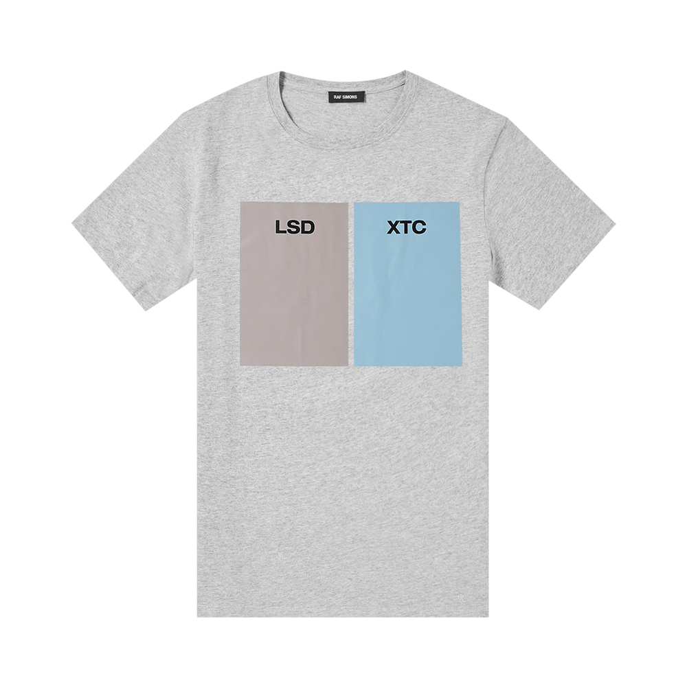 Buy Raf Simons LSD-XTC T-Shirt 'Light Grey' - 182 128 19000