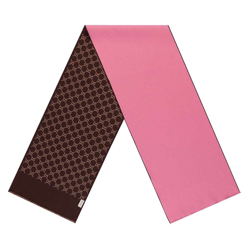 Buy Gucci Wool GG Scarf 'Pink' - 528946 3G744 5800 | GOAT