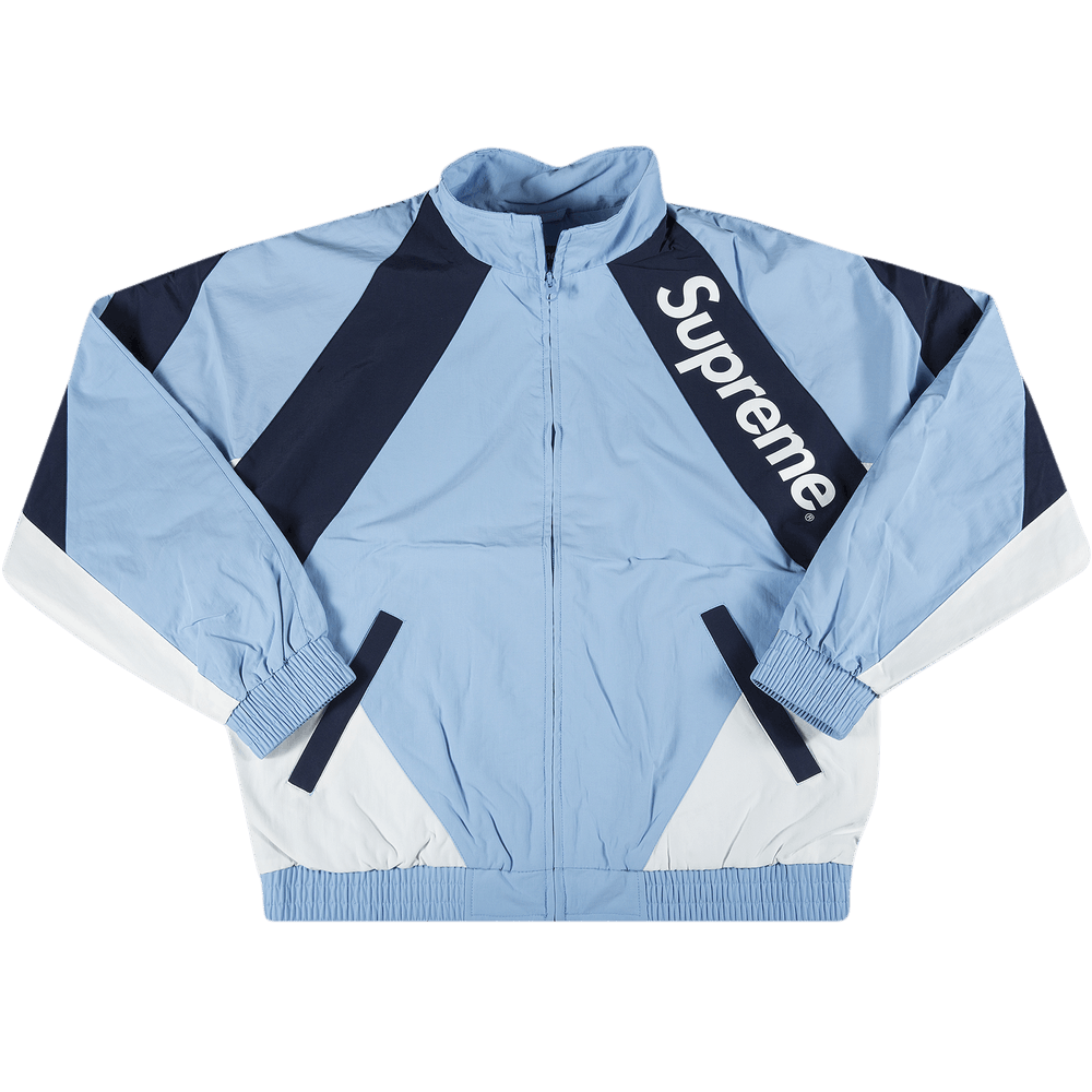 Paneled Track Jacket  Light Blue  Ⅿ