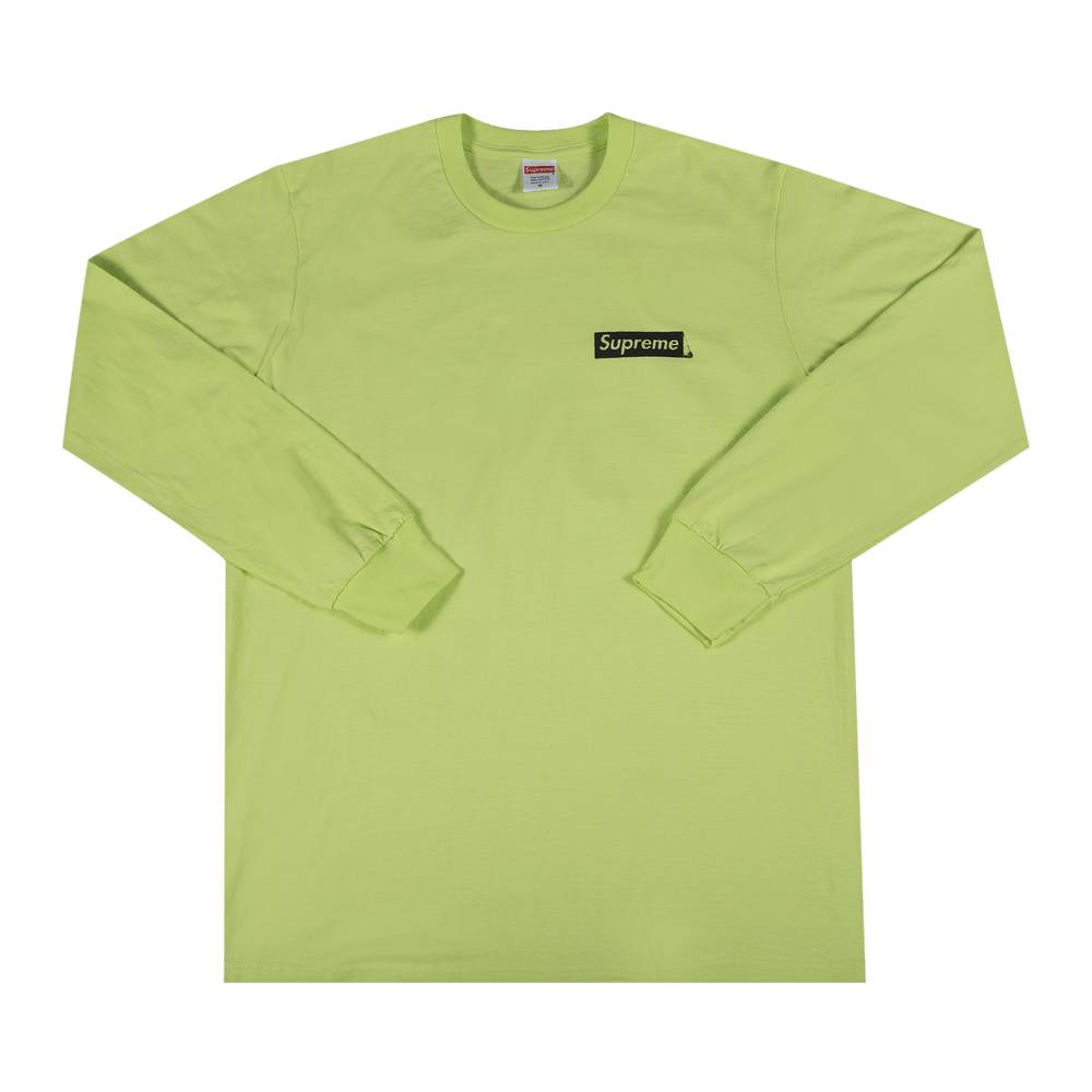 Buy Supreme Sacred Unique Long-Sleeve Tee 'Neon Green