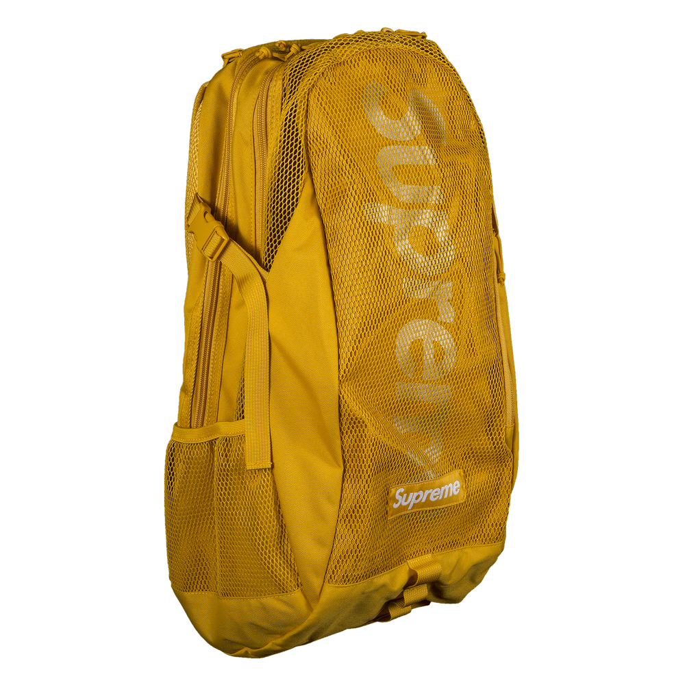 Gold supreme backpack sale