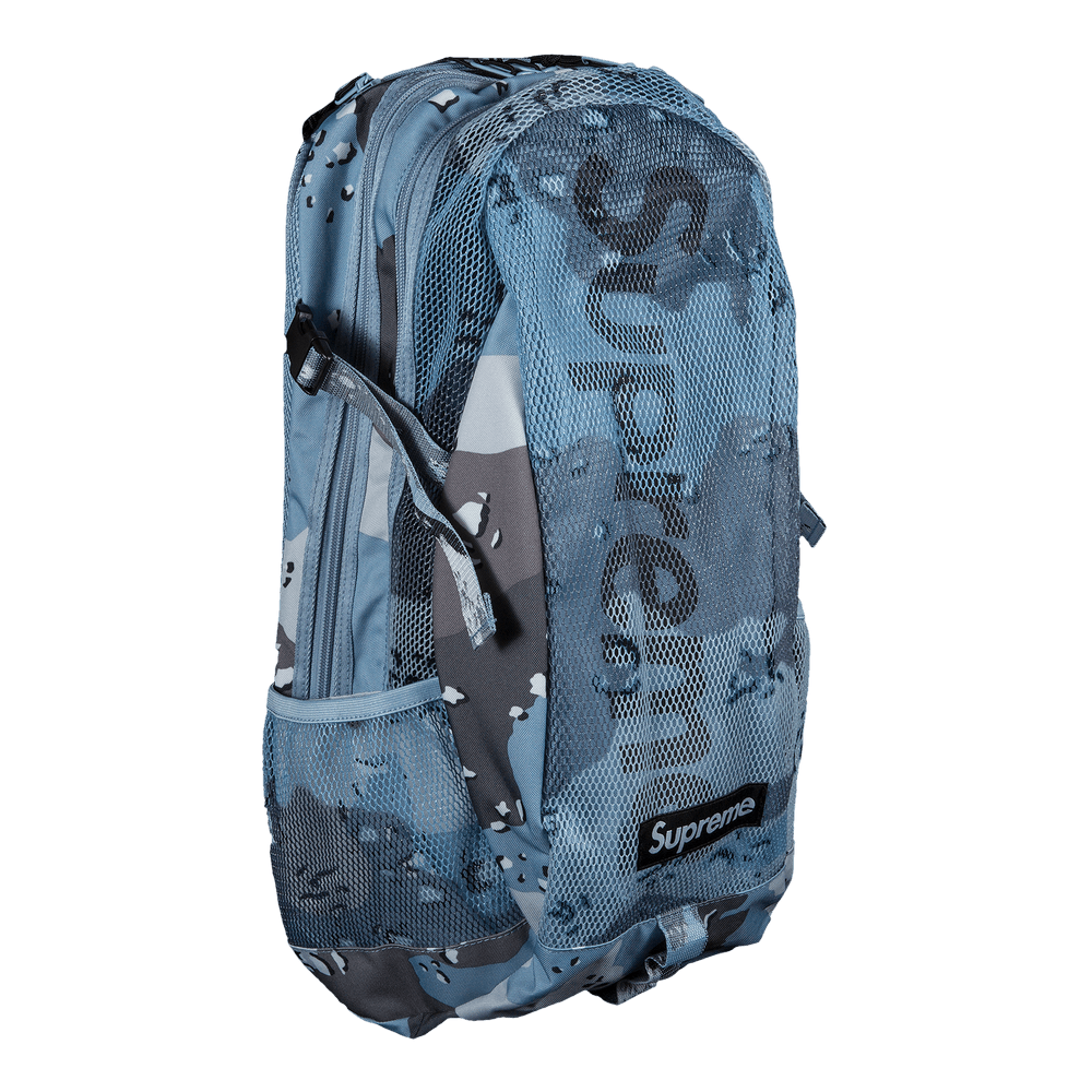 Supreme Backpack 'Blue Chocolate Chip Camo'