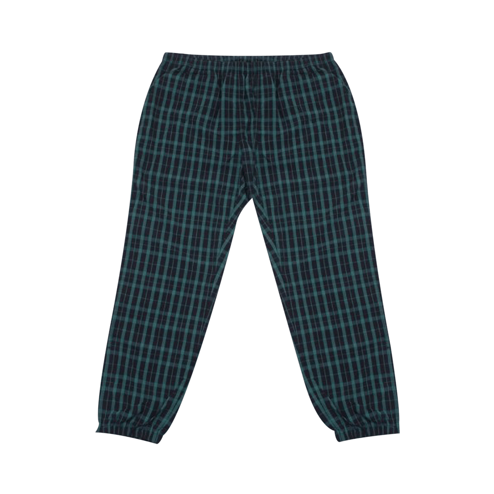 Supreme nylon plaid track pants cheap