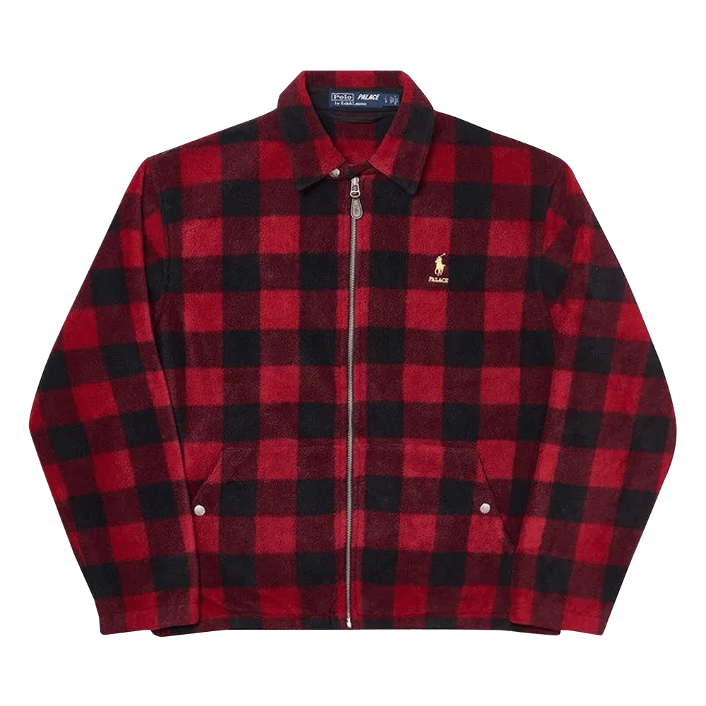 Buy Palace x Ralph Lauren Polar Fleece Harrington Jacket Buffalo Plaid 710420694003 GOAT UK