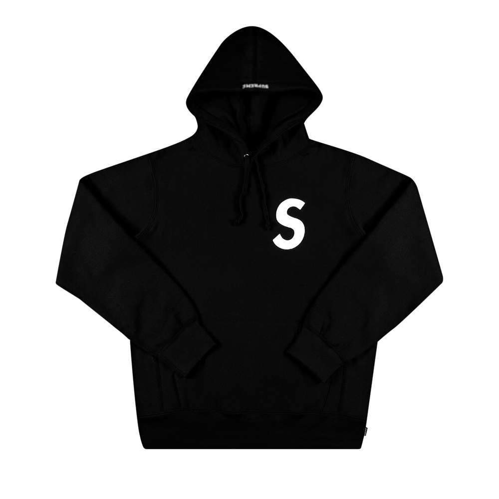 Buy Supreme S Logo Hooded Sweatshirt 'Black' - SS20SW23 BLACK | GOAT