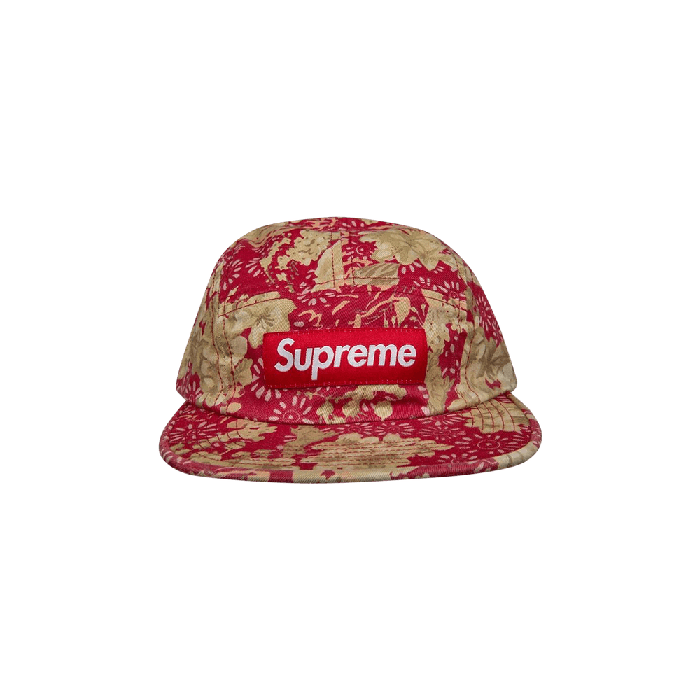 Buy Supreme Washed Chino Twill Camp Cap 'Floral'   SSH FLORAL