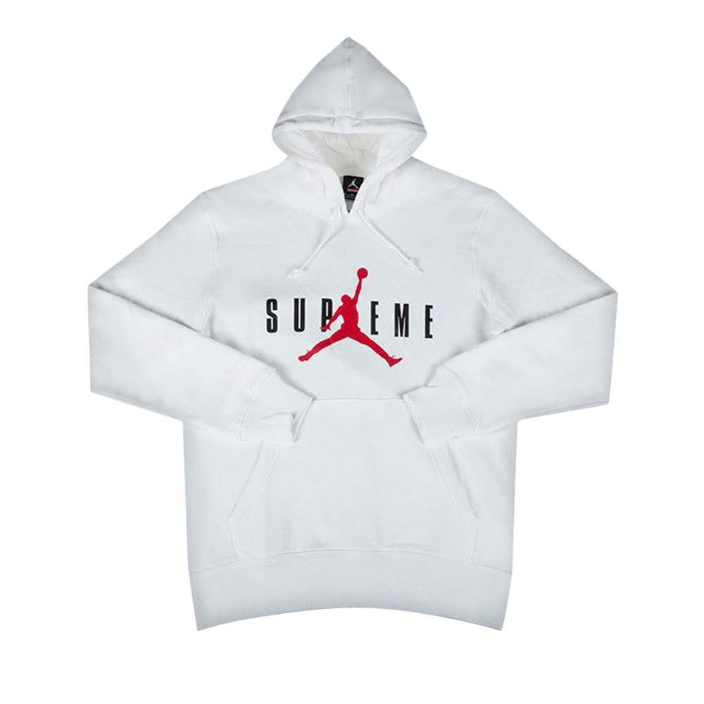 トップス Supreme Jordan Hooded Pullover Supreme Jordan Hooded Pullover White Men's - FW15 - US