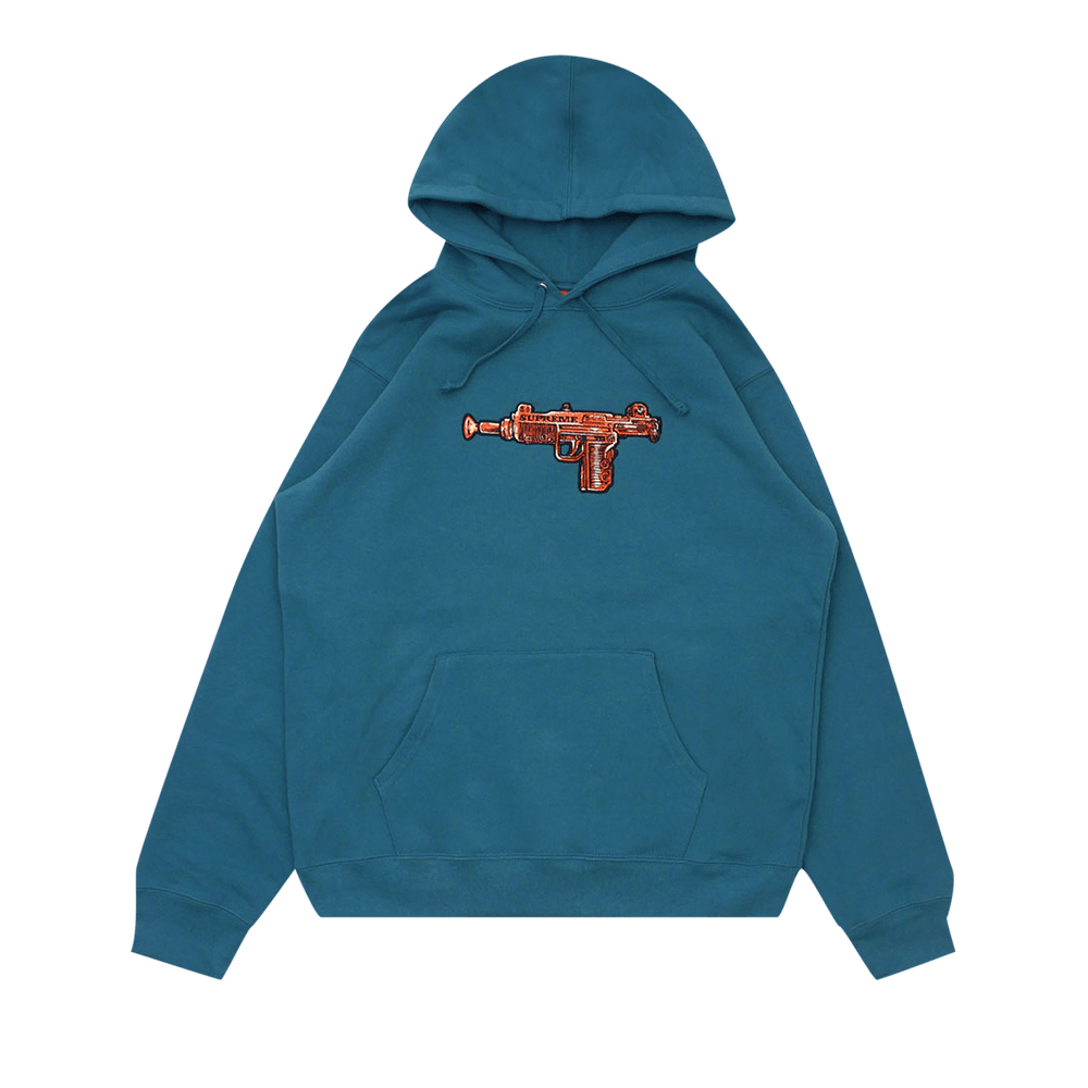 Buy Supreme Toy Uzi Hooded Sweatshirt 'Dark Teal' - SS19SW29