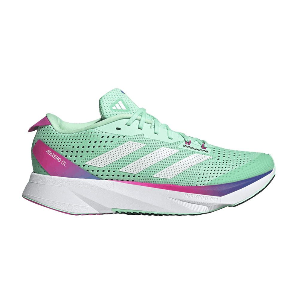アディダス(adidas) ADIZERO SL レディース GV9090 Pミント/0メタリック/Lフクシャ 23cm Buy Adidas Wmns Adizero SL 'Pulse Mint Lucid Fuchsia' - GV9090 | GOAT