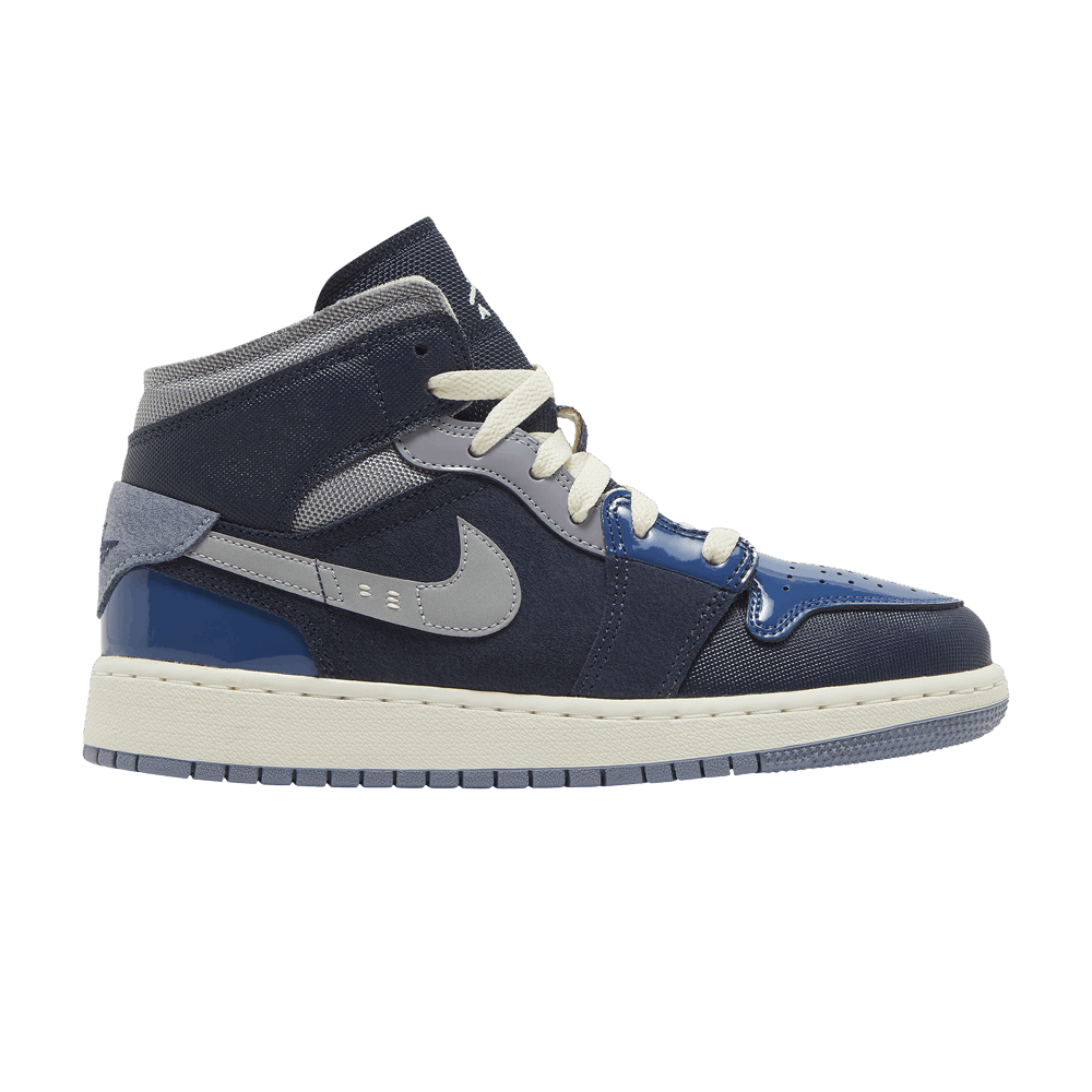 Buy Air Jordan 1 Mid SE Craft GS Inside Out Obsidian DX2193 400 GOAT