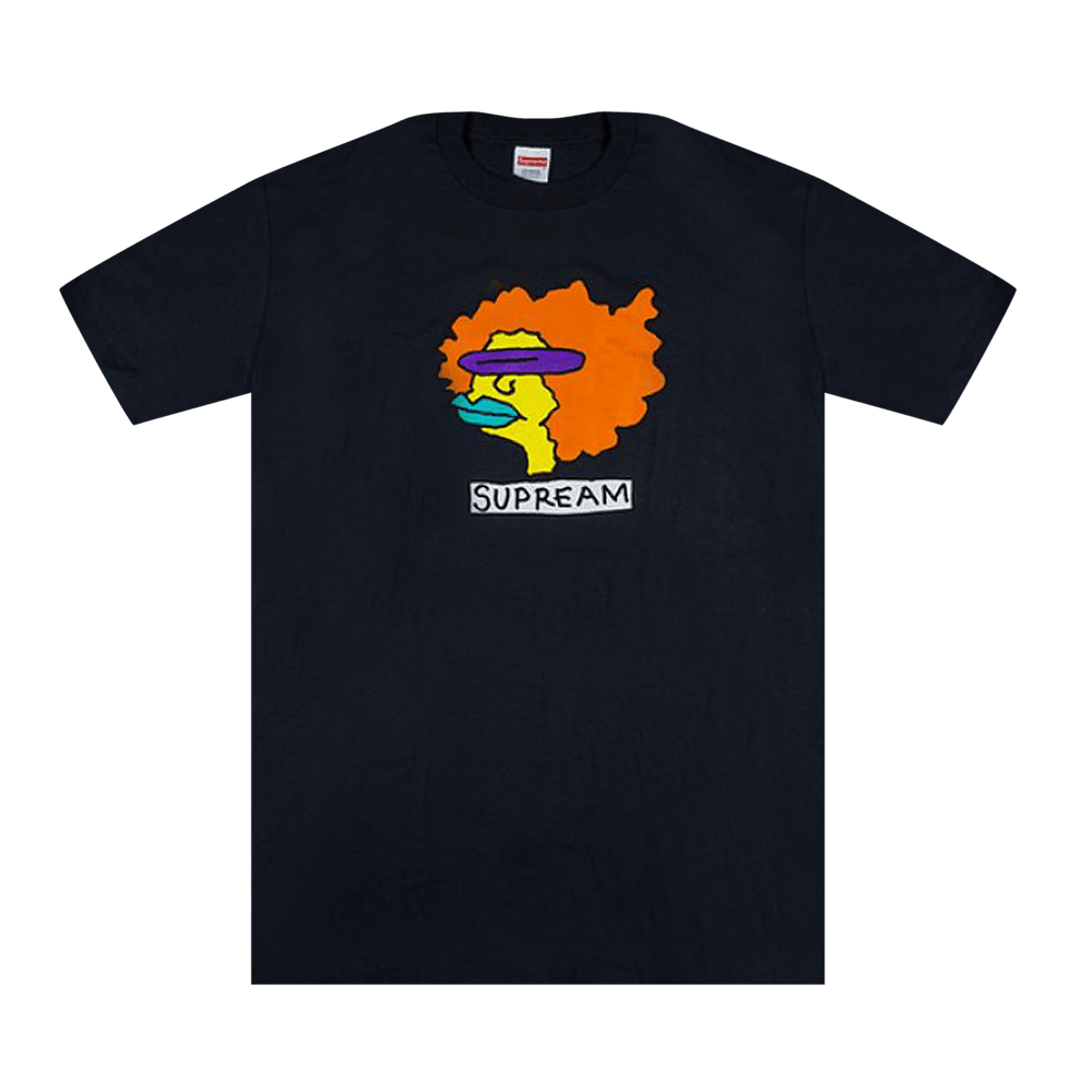 Buy Supreme Gonz Tee 'Navy' - FW17T27 NAVY | GOAT