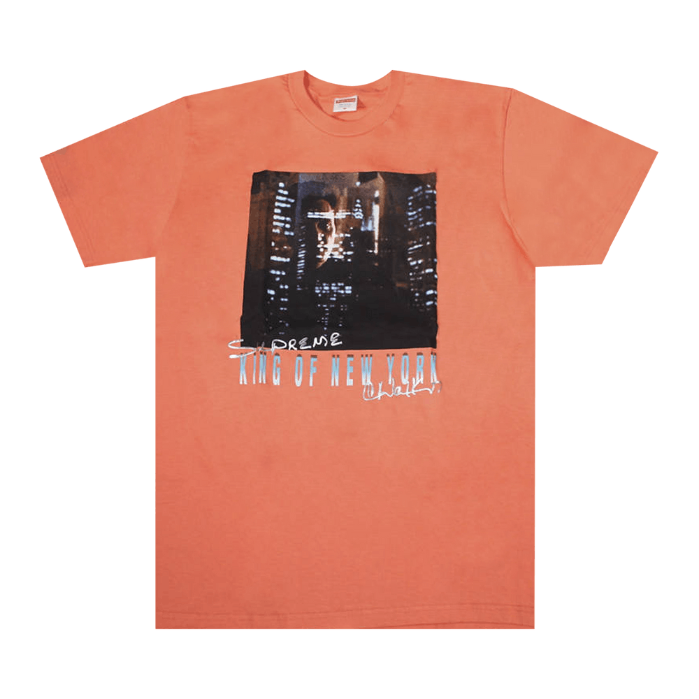Buy Supreme King of New York Tee Neon Orange SS19T50 NEON