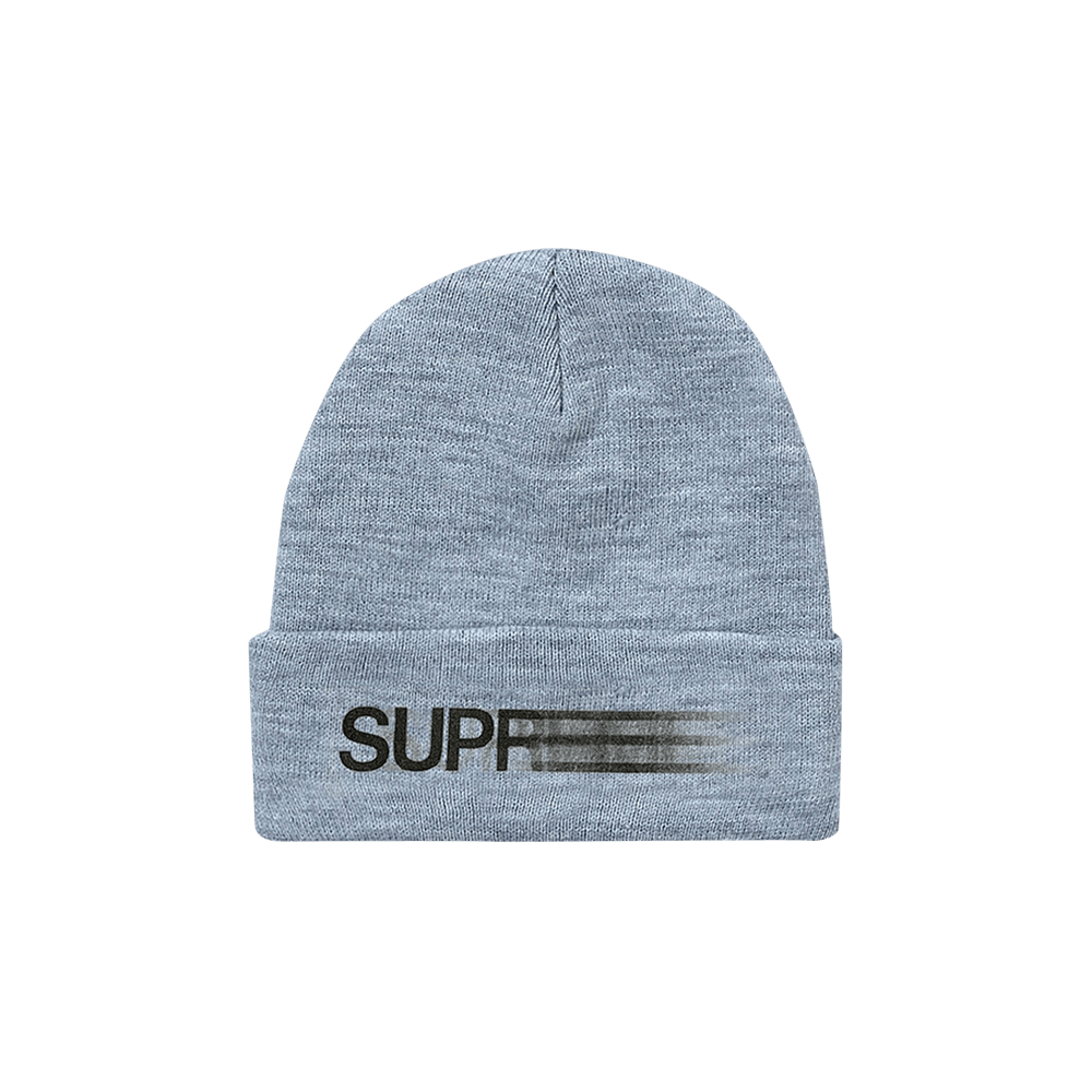 Buy Supreme Motion Logo Beanie 'Heather Grey' - SS20BN13 HEATHER